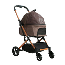 Load image into Gallery viewer, i.Pet Pet Stroller Dog Pram Large Cat Carrier Travel Pushchair Foldable 4 Wheels-0