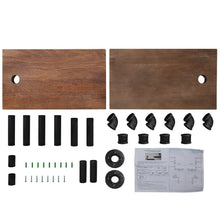 Load image into Gallery viewer, Artiss Wall Shelves Rustic Bookshelf Retro Display Shelves Industrial DIY Pipe Shelf Floating Brackets