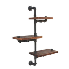 Load image into Gallery viewer, Artiss Display Shelves Bookshelf Pipe Shelf Rustic Industrial Floating Wall Shelves DIY Brackets