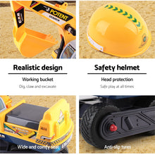 Load image into Gallery viewer, Keezi Kids Ride On Excavator - Yellow