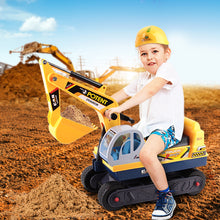 Load image into Gallery viewer, Keezi Kids Ride On Excavator - Yellow