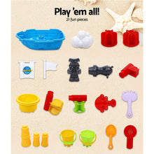 Load image into Gallery viewer, Keezi Kids Beach Sand and Water Toys Outdoor Table Pirate Ship Childrens Sandpit