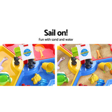 Load image into Gallery viewer, Keezi Kids Beach Sand and Water Sandpit Outdoor Table Childrens Bath Toys