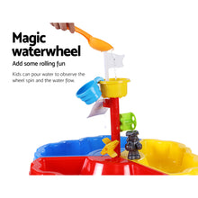 Load image into Gallery viewer, Keezi Kids Beach Sand and Water Sandpit Outdoor Table Childrens Bath Toys