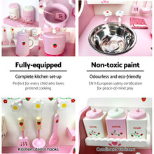 Load image into Gallery viewer, Keezi Kids Kitchen Play Set - Pink