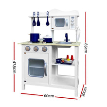 Load image into Gallery viewer, Keezi 18 Piece Kids Kitchen Play Set - White