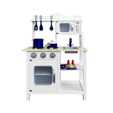 Load image into Gallery viewer, Keezi 18 Piece Kids Kitchen Play Set - White