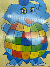 Load image into Gallery viewer, Wooden animal puzzle -Elephant