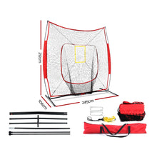 Load image into Gallery viewer, Everfit Portable Baseball Training Net Stand Softball Practice Sports Tennis