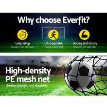 Load image into Gallery viewer, Everfit Portable Soccer Football Goal Net Kids Outdoor Training Sports