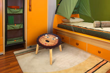 Load image into Gallery viewer, Children's Animal Table Wooden LION Theme.