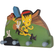 Load image into Gallery viewer, Wooden Wall Hooks Clothes Hanger CAT ROBINHOOD