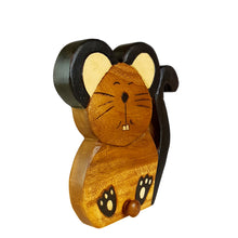 Load image into Gallery viewer, Kids Wooden Wall Hooks 100% *Hand Carved* Artwork on Solid Wood