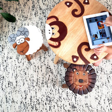 Load image into Gallery viewer, Children's furniture Table Wooden MONKEY Fun and Hand made in Thailand