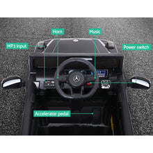 Load image into Gallery viewer, Mercedes-Benz Kids Ride On Car Electric AMG G63 Licensed Remote Cars 12V Black