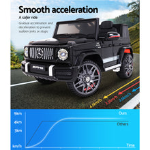 Load image into Gallery viewer, Mercedes-Benz Kids Ride On Car Electric AMG G63 Licensed Remote Cars 12V Black