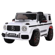 Load image into Gallery viewer, Mercedes-Benz Kids Ride On Car Electric AMG G63 Licensed Remote Cars 12V White