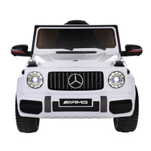 Load image into Gallery viewer, Mercedes-Benz Kids Ride On Car Electric AMG G63 Licensed Remote Cars 12V White