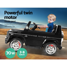 Load image into Gallery viewer, Kids Ride On Car MercedesBenz Licensed G65 12V Electric Black