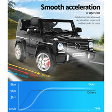 Load image into Gallery viewer, Kids Ride On Car MercedesBenz Licensed G65 12V Electric Black