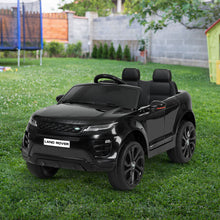 Load image into Gallery viewer, Kids Ride On Car Licensed Land Rover 12V Electric Car Toys Battery Remote Black