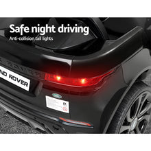 Load image into Gallery viewer, Kids Ride On Car Licensed Land Rover 12V Electric Car Toys Battery Remote Black