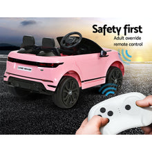 Load image into Gallery viewer, Kids Ride On Car Licensed Land Rover 12V Electric Car Toys Battery Remote Pink