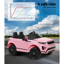 Load image into Gallery viewer, Kids Ride On Car Licensed Land Rover 12V Electric Car Toys Battery Remote Pink