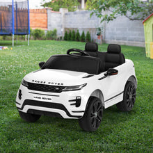 Load image into Gallery viewer, Kids Ride On Car Licensed Land Rover 12V Electric Car Toys Battery Remote White