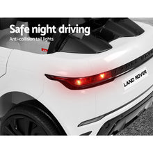 Load image into Gallery viewer, Kids Ride On Car Licensed Land Rover 12V Electric Car Toys Battery Remote White