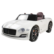Load image into Gallery viewer, Bentley Kids Ride On Car Licensed Electric Toys 12V Battery Remote Cars White
