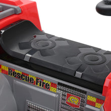 Load image into Gallery viewer, Kids Ride On Fire Truck Car Red Grey-Anti-slip and wide seat