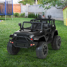 Load image into Gallery viewer, Rigo Kids Ride On Car Electric 12V Car Toys Jeep Battery Remote Control Black