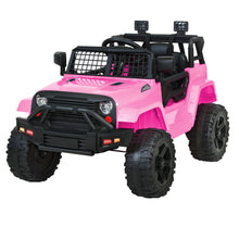 Load image into Gallery viewer, Rigo Kids Ride On Car Electric 12V Car Toys Jeep Battery Remote Control Pink