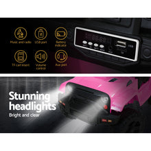 Load image into Gallery viewer, Rigo Kids Ride On Car Electric 12V Car Toys Jeep Battery Remote Control Pink