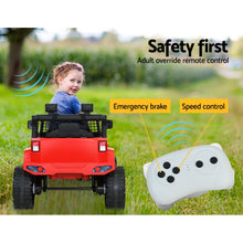 Load image into Gallery viewer, Rigo Kids Ride On Car Electric 12V Car Toys Jeep Battery Remote Control Red