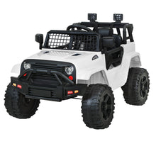 Load image into Gallery viewer, Rigo Kids Ride On Car Electric 12V Car Toys Jeep Battery Remote Control White