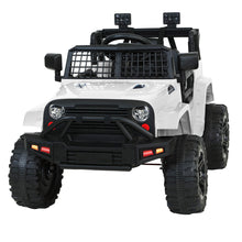 Load image into Gallery viewer, Rigo Kids Ride On Car Electric 12V Car Toys Jeep Battery Remote Control White