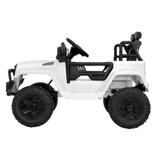 Load image into Gallery viewer, Rigo Kids Ride On Car Electric 12V Car Toys Jeep Battery Remote Control White