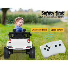 Load image into Gallery viewer, Rigo Kids Ride On Car Electric 12V Car Toys Jeep Battery Remote Control White