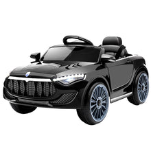 Load image into Gallery viewer, Rigo Kids Ride On Car Electric Toys 12V Battery Remote Control Black MP3 LED