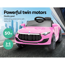 Load image into Gallery viewer, Rigo Kids Ride On Car Battery Electric Toy Remote Control Pink Cars Dual Motor