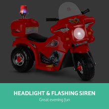 Load image into Gallery viewer, Rigo Kids Ride On Motorbike Motorcycle Car Red