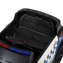 Load image into Gallery viewer, Rigo Kids Ride On Car Inspired Patrol Police Electric Powered Toy Cars Black