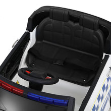 Load image into Gallery viewer, Rigo Kids Ride On Car Inspired Patrol Police Electric Powered Toy Cars White