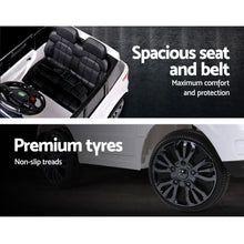 Load image into Gallery viewer, Rigo Kids Ride On Car - White