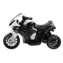 Load image into Gallery viewer, Kids Ride On Motorbike BMW Licensed S1000RR Motorcycle Car Black