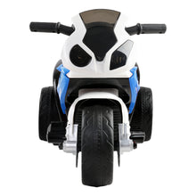 Load image into Gallery viewer, Kids Ride On Motorbike BMW Licensed S1000RR Motorcycle Car Blue