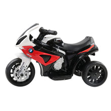 Load image into Gallery viewer, Kids Ride On Motorbike BMW Licensed S1000RR Motorcycle Car Red