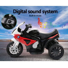 Load image into Gallery viewer, Kids Ride On Motorbike BMW Licensed S1000RR Motorcycle Car Red